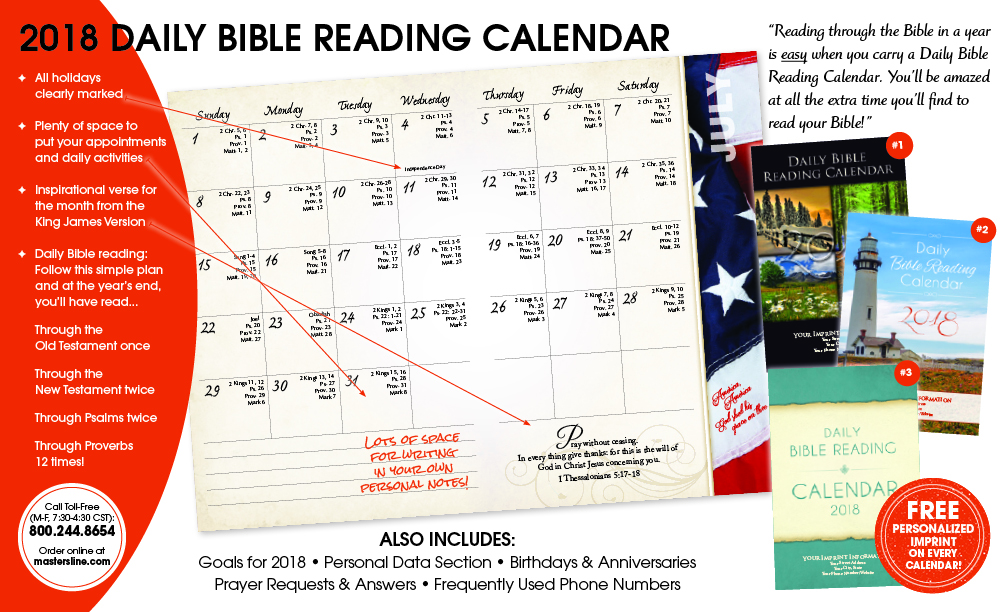 Portfolio 2024 Daily Bible Reading Calendar
