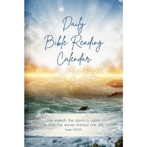 Single Copy Ocean 2024 Daily Bible Reading Calendar